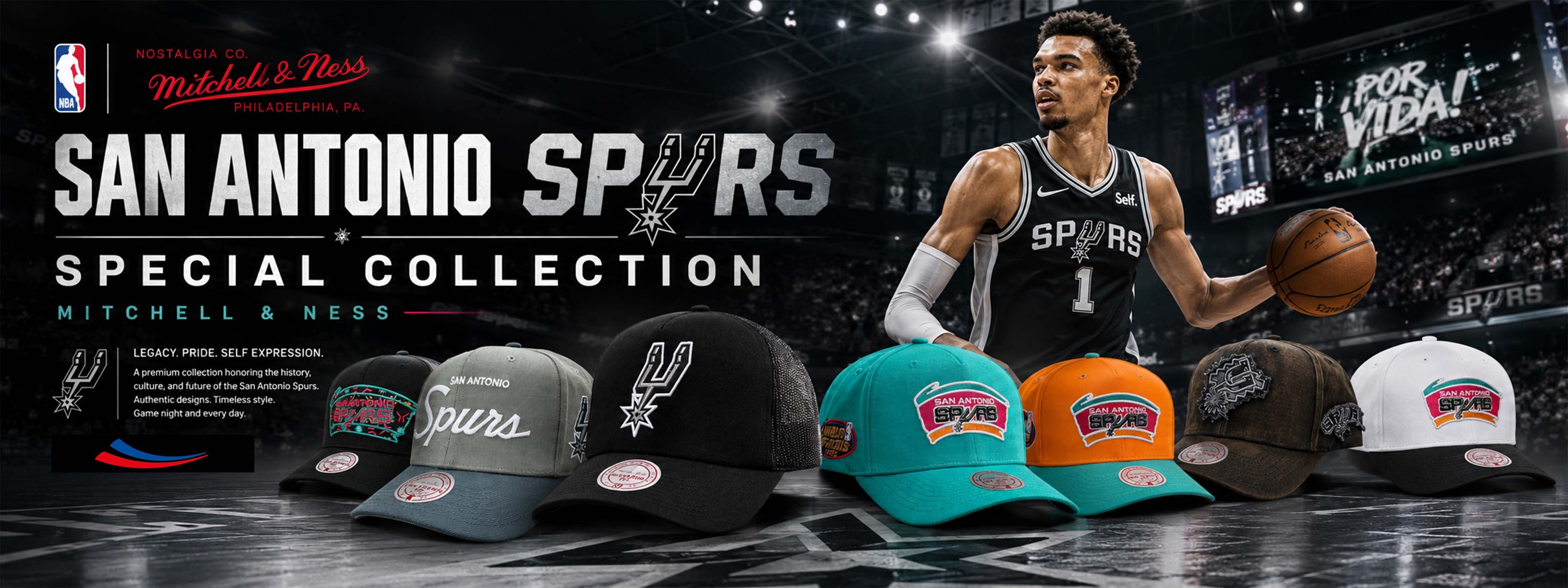 San Antonio Spurs Mitchell & Ness Collection